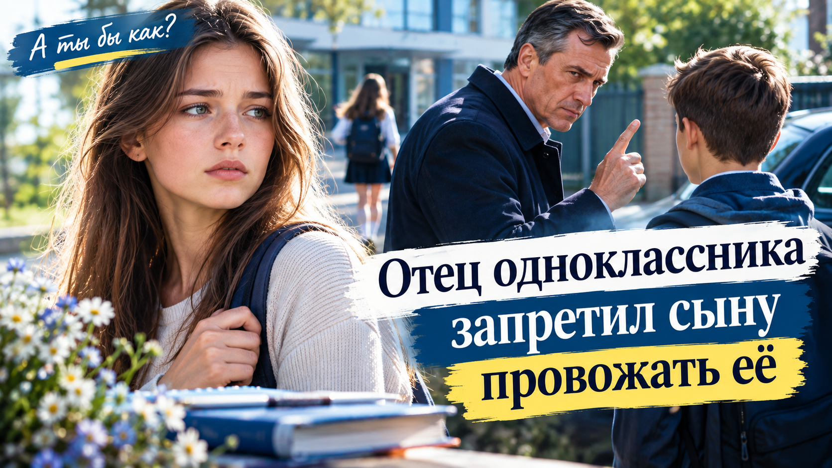 Отец одноклассника запретил сыну провожать её дочь. Через неделю мать поняла почему
