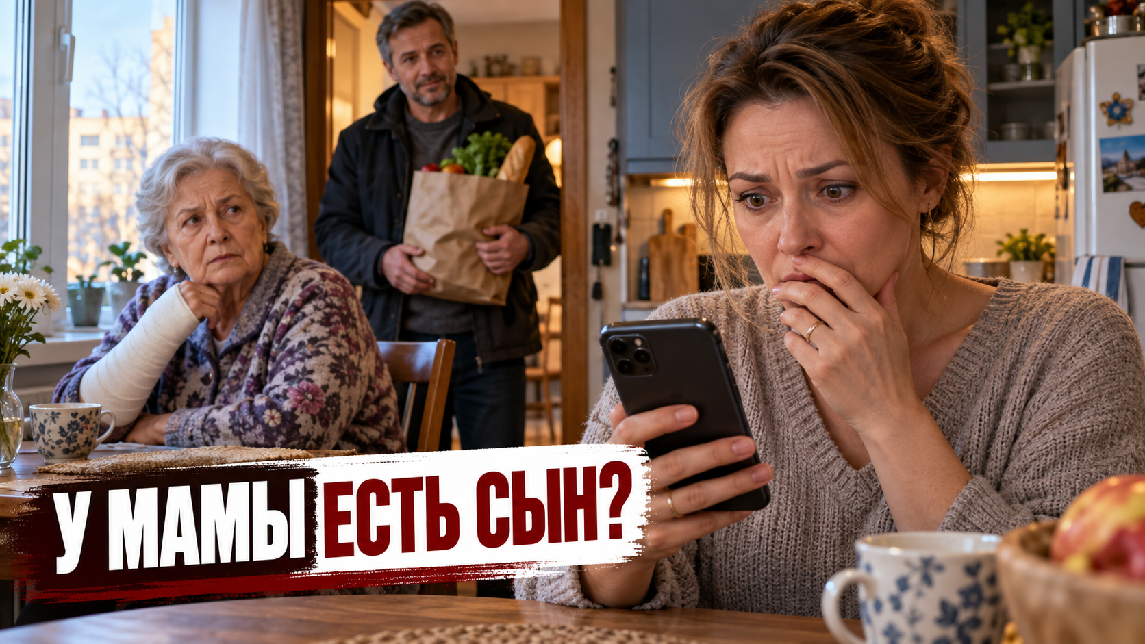 В телефоне матери она увидела контакт «Сын». Но была уверена, что росла единственным ребёнком